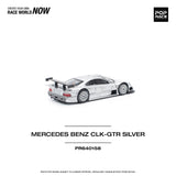 1:64 Mercedes-Benz AMG CLK GTR -- Silver -- Pop Race