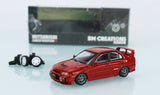 1:64 Mitsubishi Lancer EVO IV (4) -- Red -- BM Creations