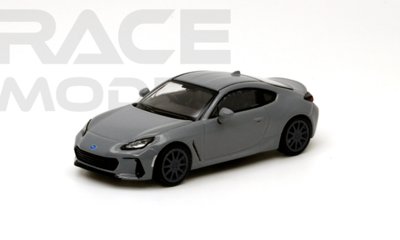 1:64 Subaru BRZ 2022 -- Magnetite Grey -- Pop Race