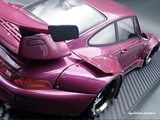 1:18 RWB 993 (Porsche 911) -- Purple Metallic -- Ignition Model IG3623