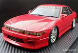 1:18 Nissan S13 Silvia VERTEX -- Red  -- Ignition Model IG3584