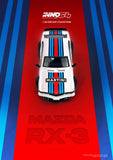 1:64 Mazda Savanna RX3 -- Martini Racing Livery -- INNO64