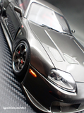 1:18 Toyota Supra (A80) TRD 3000GT -- Gun Metallic Grey -- Ignition Model IG3601