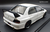 (Pre-Order) 1:18 Mitsubishi Lancer Evolution Ⅷ MR (CT9A) -- White -- Ignition Model IG3835