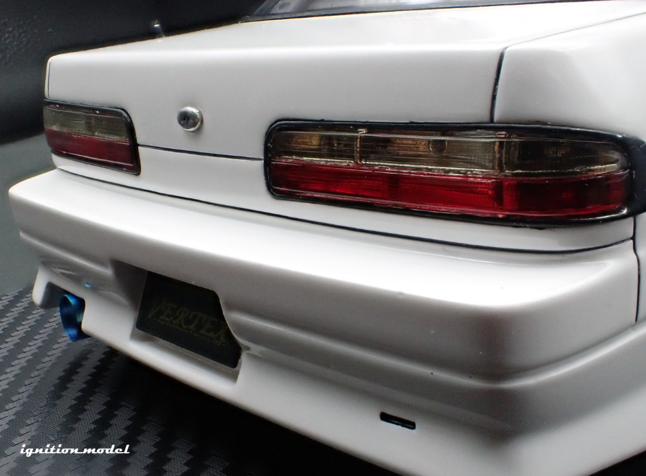 1:18 Nissan S13 Silvia VERTEX -- White -- Ignition Model IG3585