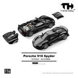 (Pre-Order) 1:64 Porsche 918 Spyder -- Black -- Trends Hobby