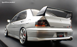 (Pre-Order) 1:18 Mitsubishi Lancer Evolution Ⅷ MR (CT9A) -- Silver -- Ignition Model IG3834