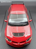 1:18 Mitsubishi Lancer Evolution Ⅷ MR (CT9A) -- Red -- Ignition Model IG3833