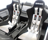 1:18 Toyota Sprinter Trueno 3Dr (AE86) H2 -- Initial D White/Black -- Ignition IG3809