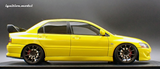 (Pre-Order) 1:18 Mitsubishi Lancer Evolution Ⅷ MR (CT9A) -- Yellow -- Ignition Model IG3837
