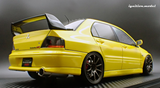 (Pre-Order) 1:18 Mitsubishi Lancer Evolution Ⅷ MR (CT9A) -- Yellow -- Ignition Model IG3837