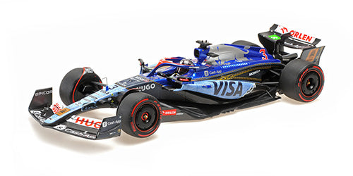 (Pre-Order) 1:18 2024 Daniel Ricciardo (Last Race) -- Singapore GP -- #3  Racing Bulls -- Minichamps F1