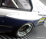 1:18 BMW M3 E30 PANDEM -- Silver/Blue -- Ignition Model IG3717