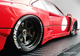 1:18 Ferrari F40 by Liberty Walk -- Red -- Ignition Model IG3754