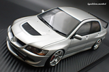 (Pre-Order) 1:18 Mitsubishi Lancer Evolution Ⅷ MR (CT9A) -- Silver -- Ignition Model IG3834