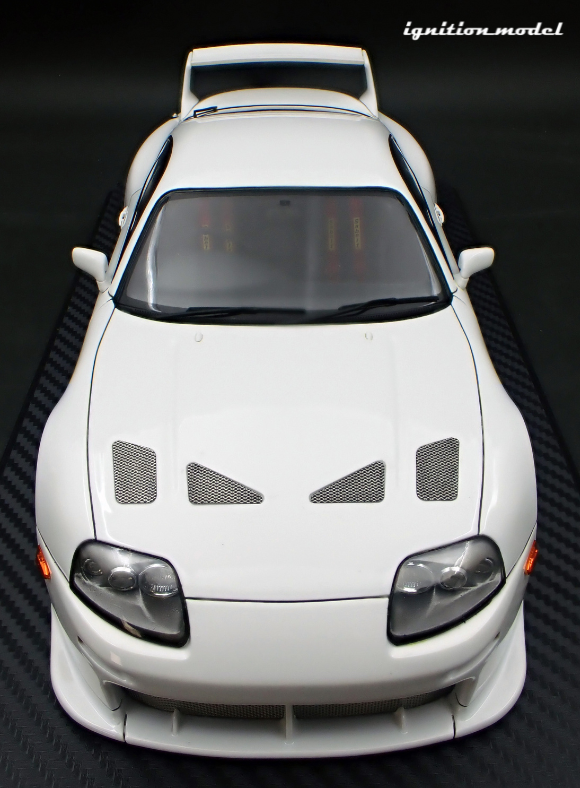 1:18 Toyota Supra (A80) TRD 3000GT -- White -- Ignition Model IG3597