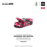 (Pre-Order) 1:64 Toyota Supra (A90) PANDEM -- Formula Drift - Valentina Piaz -- Pop Race