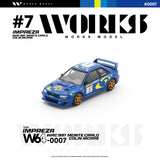 (Pre-Order) 1:64 1997 Monte Carlo Rally -- Colin McRae -- #3 Subaru Impreza WRC -- Works Model