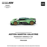 (Pre-Order) 1:64 Aston Martin Valkyrie -- Iridescent Emerald (Green) -- Pop Race