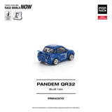 (Pre-Order) 1:64 PANDEM QR32 (Mini R32 Skyline GTR) -- Calsonic Blue -- Pop Race