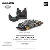 (Pre-Order) 1:64 Pagani Zonda R -- Carbon Fibre -- Nurburgring Lap Record -- Pop Race