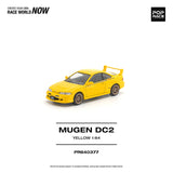 (Pre-Order) 1:64 Honda Integra DC2 MUGEN -- Yellow -- Pop Race