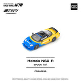 (Pre-Order) 1:64 Honda NSX-R -- SPOON Blue/Yellow -- Pop Race