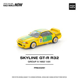 (Pre-Order) 1:64 Nissan R32 Skyline GTR -- JTC 1992 BP #11 -- Pop Race