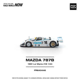 (Pre-Order) 1:64 1991 Le Mans 24h -- #18 Mazda 787B -- Pop Race