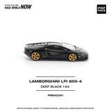 (Pre-Order) 1:64 Lamborghini Countach LPI-800 -- Deep Black -- Pop Race