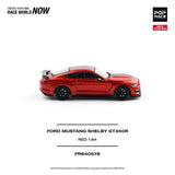 (Pre-Order) 1:64 Ford Mustang Shelby GT350R -- Race Red -- Pop Race