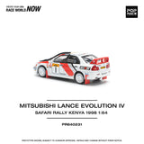 1:64 1998 Safari Kenya Rally -- #1 Mitsubishi Lancer Evo IV (4) -- Pop Race
