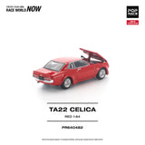 (Pre-Order) 1:64 Toyota TA22 Celica -- Red -- Pop Race
