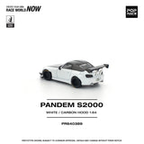 (Pre-Order) 1:64 Honda S2000 Soft-Top -- White -- Pop Race