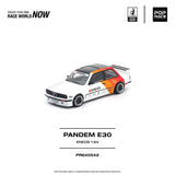 (Pre-Order) 1:64 BMW E30 PANDEM -- ENEOS White -- Pop Race