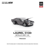 (Pre-Order) 1:64 Nissan Laurel C130 -- Metallic Grey -- Pop Race