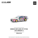 1:64 Nissan R32 Skyline GTR -- JTC 1991 #22 AXIA -- Pop Race