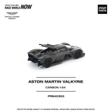 (Pre-Order) 1:64 Aston Martin Valkyrie -- Carbon Edition -- Pop Race