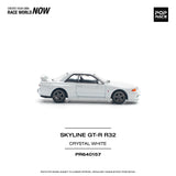 1:64 Nissan R32 Skyline GTR -- White -- Pop Race