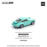 (Pre-Order) 1:64 Singer 964 (Porsche 911) -- Tiffany Blue -- Pop Race