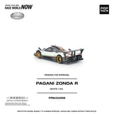 (Pre-Order) 1:64 Pagani Zonda R -- White -- Pop Race