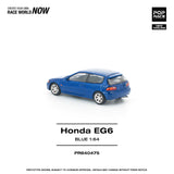 (Pre-Order) 1:64 Honda Civic (EG6) -- Captiva Blue -- Pop Race