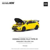 1:64 Honda Civic (FL5) Type R -- Yellow -- Pop Race