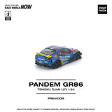 (Pre-Order) 1:64 Toyota GR86 PANDEM -- Tengku Djan Ley -- Pop Race
