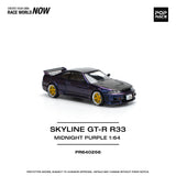 1:64 Nissan R33 Skyline GTR NISMO 400R -- Midnight Purple -- Pop Race