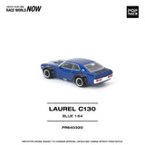 (Pre-Order) 1:64 Nissan Laurel C130 -- Blue -- Pop Race