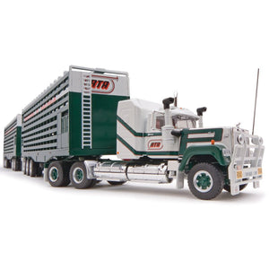 1:64 "Road Trains of Australia" RTA -- Mack Livestock Trailer -- Highway Replica