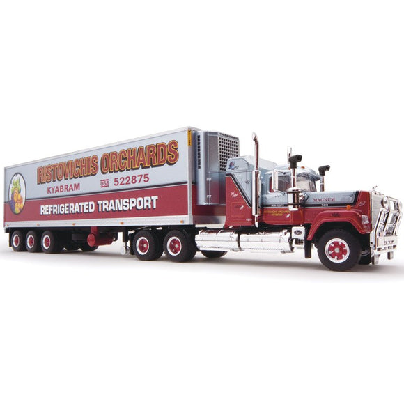 1:64 Ristovichis Orchards Refrigerated Transport -- Highway Replicas Truck