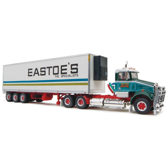 (Pre-Order) 1:64 Eastoe's Transport -- Freight Semi Trailer -- Highway Replicas Truck