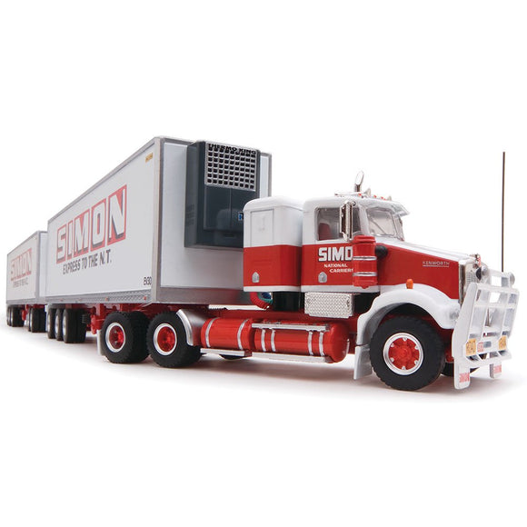 (Pre-Order) 1:64 Simon National Carriers -- Kenworth Prime Mover -- Highway Replicas Truck